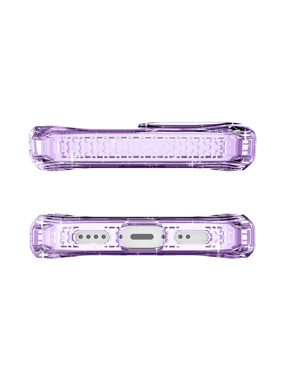 Itskins Hybrid Spark iPhone 13 Pro Cover - Light Purple - Tashqila Itskins Hybrid Spark iPhone 13 Pro Cover - Light Purple - Tashqila